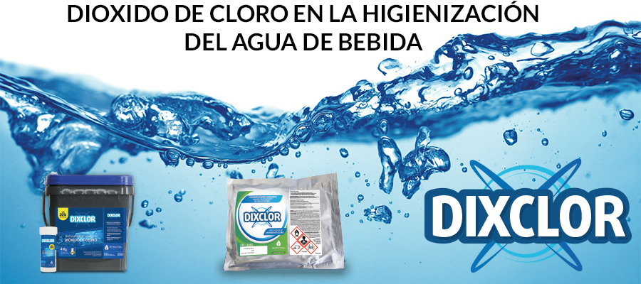 Dióxido de cloro en la higienización del agua de bebida - Somvital