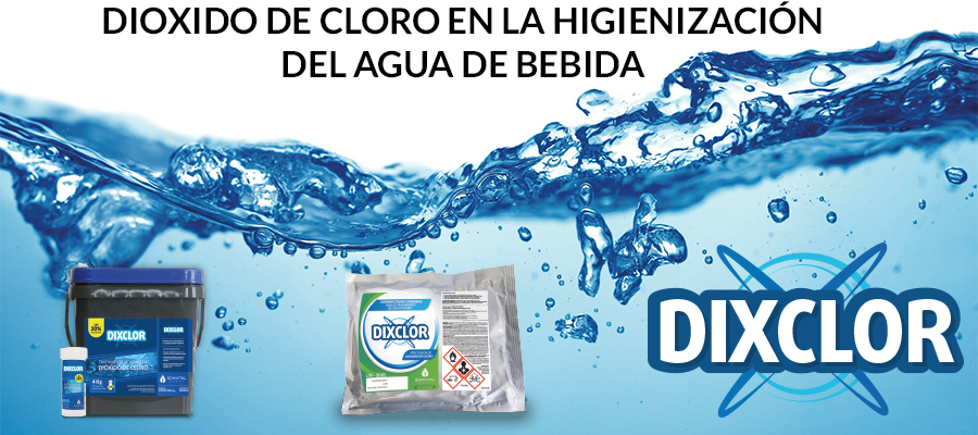 Dióxido de cloro en la higienización del agua de bebida - Somvital Biosafety