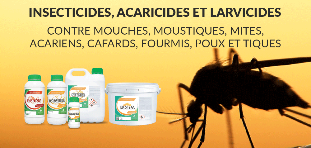 Insecticides pour le bétail - Biosécurité - SomVital